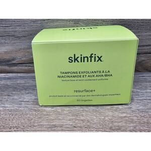 Skinfix Resurface AHA/BHA Niacinamide Exfoliating Pads (60 Pads)